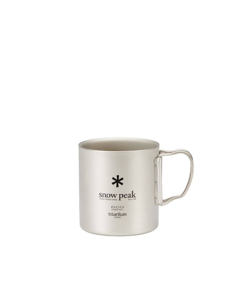 Snow Peak Titanium Double Wall 600 Mug