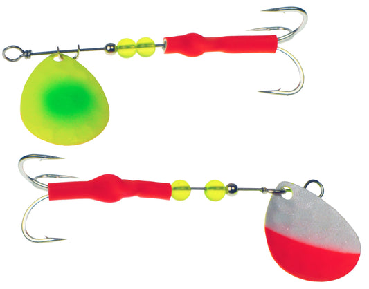 VIP Outdoors 3.5 Colorado Salmon & Steelhead Spinner 2-Pack