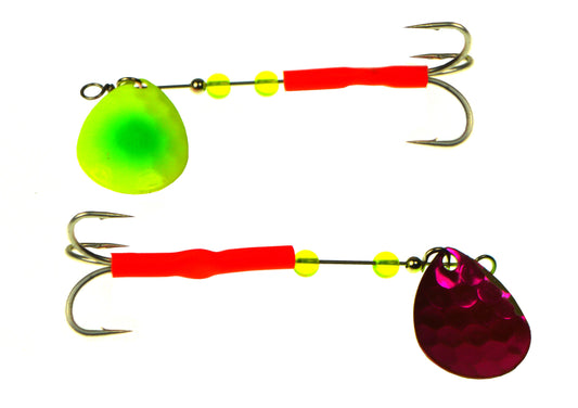 VIP Outdoors 3.5 Colorado Salmon & Steelhead Spinner 2-Pack