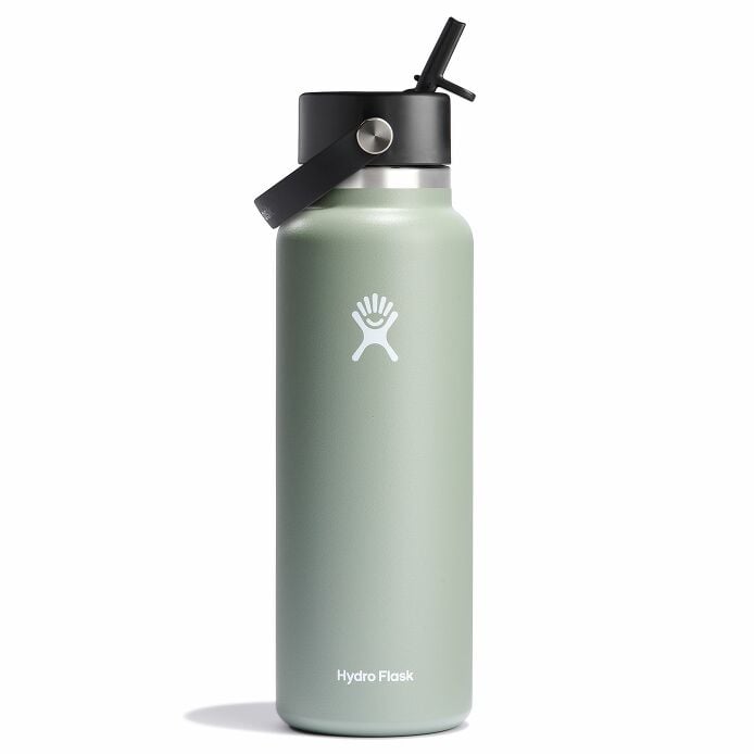 Hydroflask 40 oz Wide Mouth with Flex Straw Cap