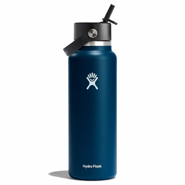 Hydroflask 40 oz Wide Mouth with Flex Straw Cap