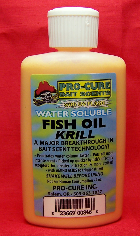 Pro-Cure Water Soluble 4Oz Fish Oil & Uv Flash