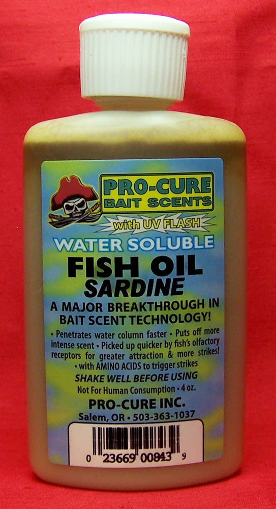 Pro-Cure Water Soluble 4Oz Fish Oil & Uv Flash