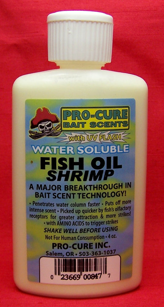 Pro-Cure Water Soluble 4Oz Fish Oil & Uv Flash