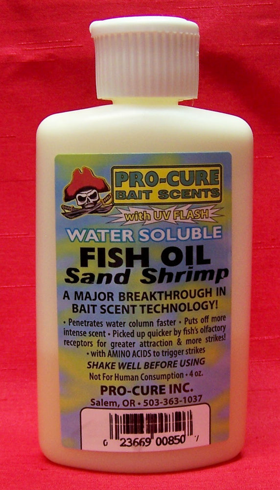 Pro-Cure Water Soluble 4Oz Fish Oil & Uv Flash