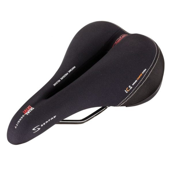 Serfas Saddle Dual Density Mens with Cutout Saddle Lycra