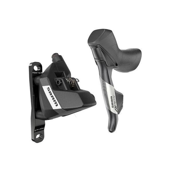 Sram Apex AXS eTap Shift/Brake Lever and Hydraulic Disc Brake Caliper-Left/Front 12-Speed Flat Mount 20mm Offset D1