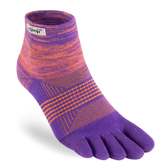 Injinji Women's Trail Midweight Mini-Crew Socks - Ascent Outdoors LLC