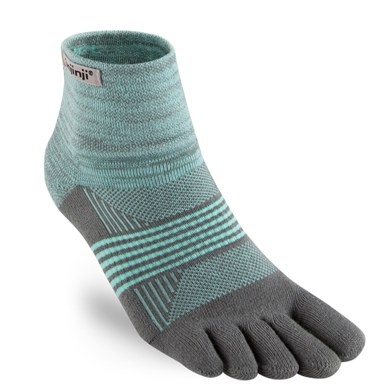 Injinji Women's Trail Midweight Mini-Crew Socks