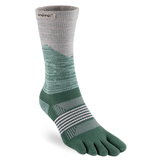 Injinji Women's Trail Midweight Crew Socks