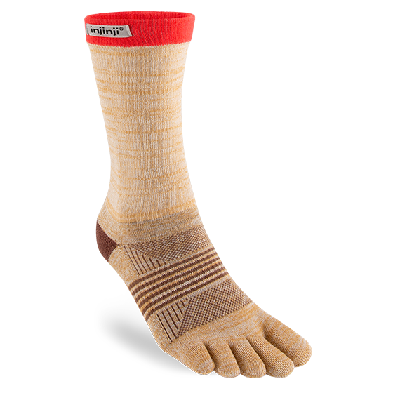 Injinji Women's Trail Midweight Crew Socks - Ascent Outdoors LLC