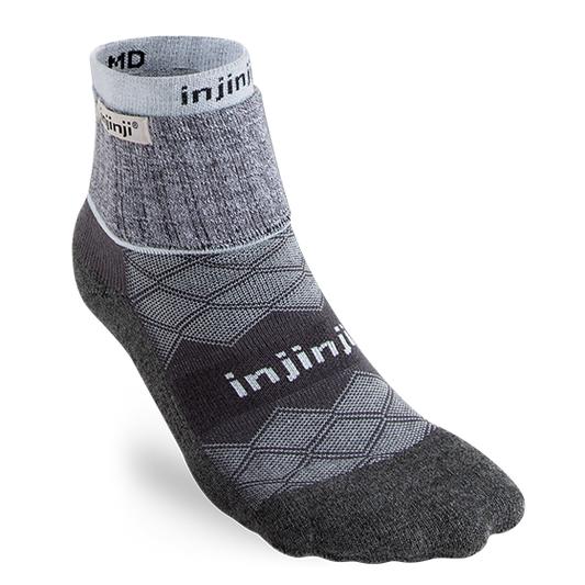 Injinji Women's Liner + Runner Mini-Crew Socks