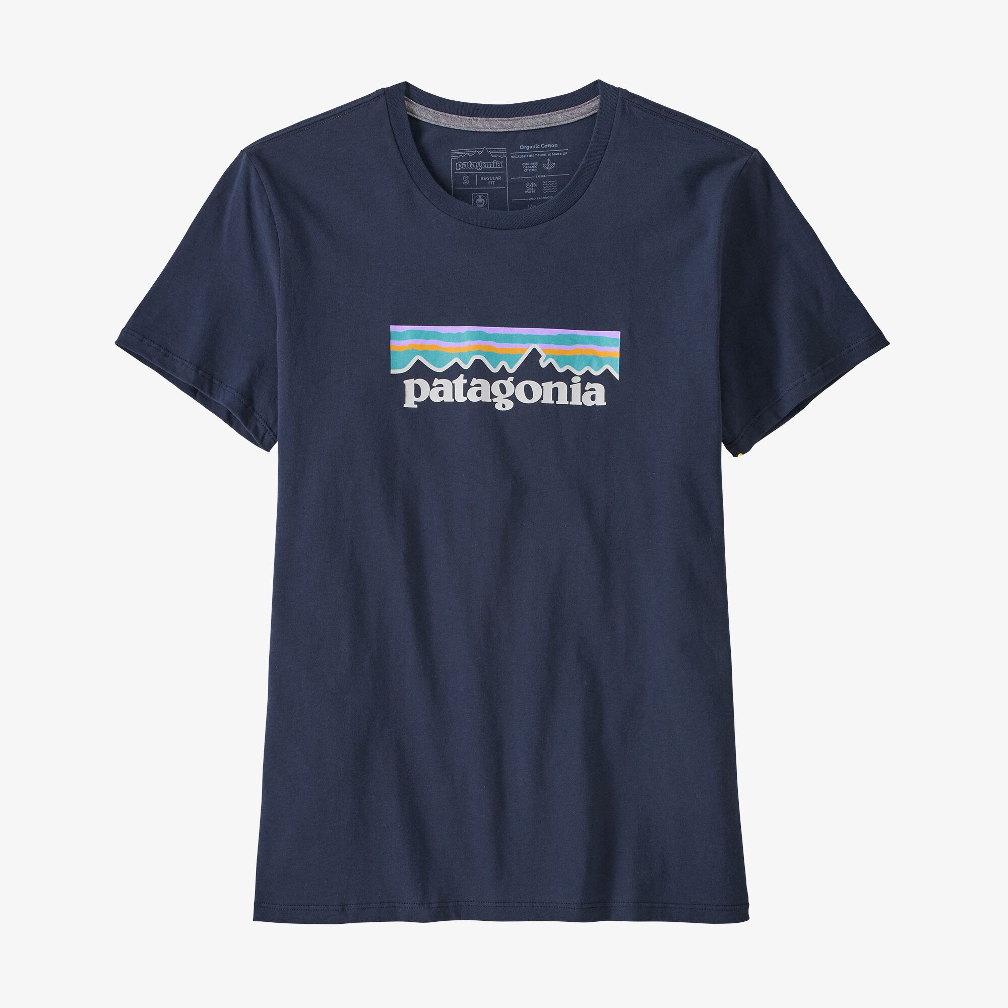 Patagonia Women's Pastel P-6 Logo Organic Cotton Crew T-Shirt