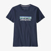 Patagonia Women's Pastel P-6 Logo Organic Cotton Crew T-Shirt