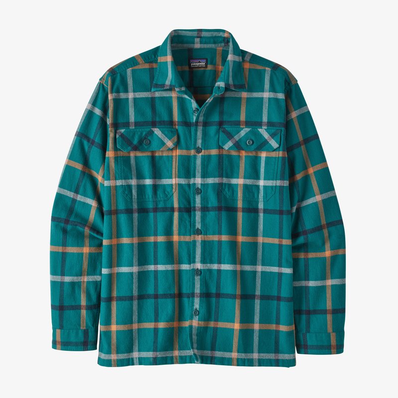 Patagonia Men's L/S Organic Cotton Midweight Fjord Flannel Shirt