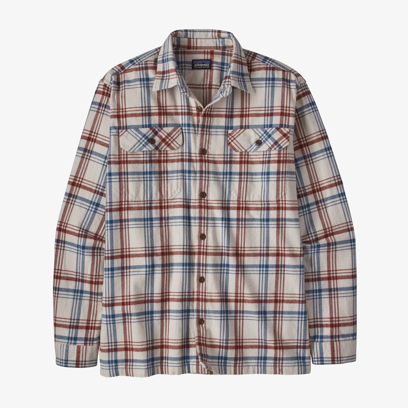 Patagonia Men's L/S Organic Cotton Midweight Fjord Flannel Shirt