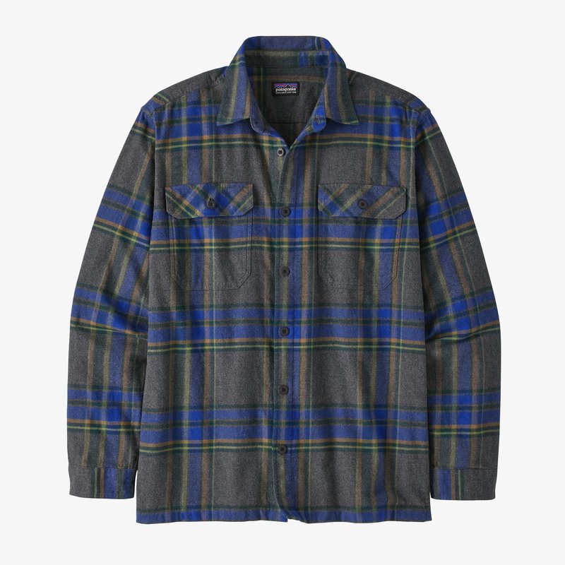 Patagonia Men's L/S Organic Cotton Midweight Fjord Flannel Shirt