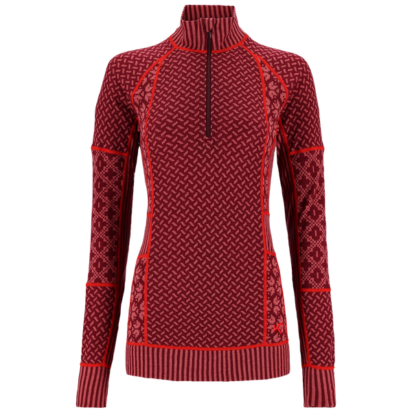 Kari Traa Smekker Half Zip Baselayer - 100% Merino Wool