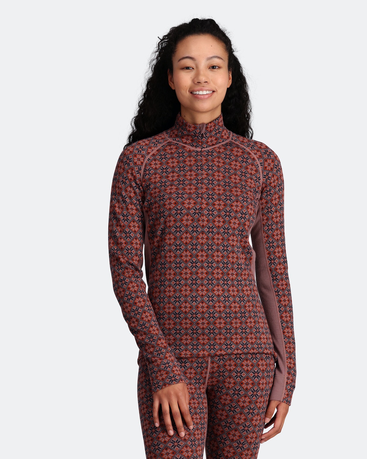 Kari Traa Rose Light Baselayer Half Zip Women's