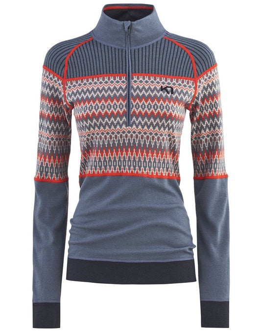 Kari Traa Silja Wool Half-Zip-100% Merino Wool