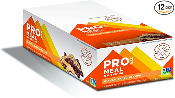 Probar Meal Oatmeal Choco Chip Bar