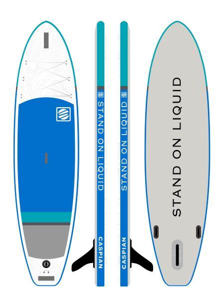 Stand on Liquid Caspian Air 11'0" Inflatable Paddle Board