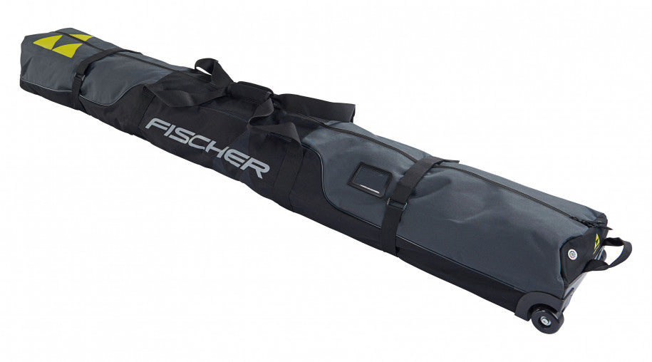 Fischer Skicase 2 Pair Race Wheels Ski Bag