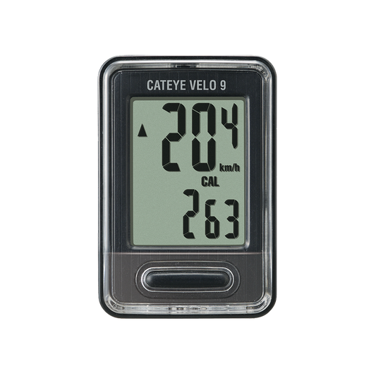 CatEye Velo 9 Bike Wired Computer